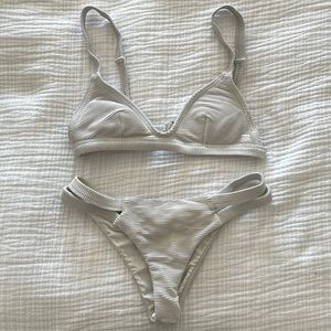 Billabong White Bikini Set